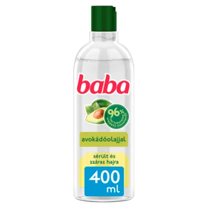Baba sampon sérült és száraz hajra avokádóolajjal 400 ml termékhez kapcsolódó kép