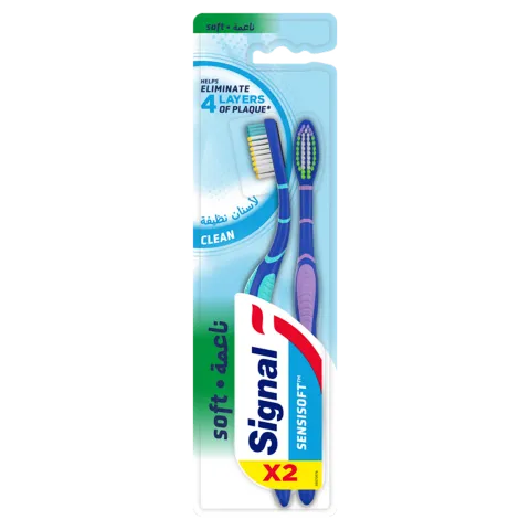 Signal Clean puha fogkefe 2 db termékhez kapcsolódó kép