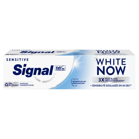 Signal White Now Sensitive fogkrém 75 ml termékhez kapcsolódó kép
