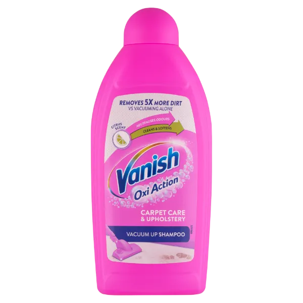 Vanish Oxi Action kézi szőnyeg- és kárpittisztító sampon 500 ml  termékhez kapcsolódó kép