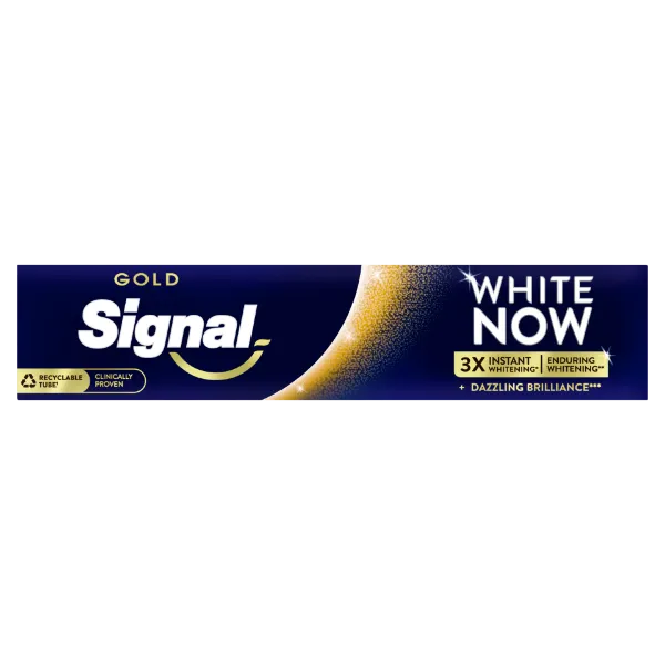 Signal White Now Gold fogkrém 75 ml termékhez kapcsolódó kép