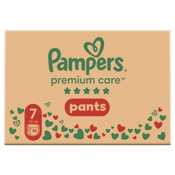 Pampers Premium Care Bugyipelenka - havi pelenkacsomag, Méret: 7, 80 db, 15kg+ termékhez kapcsolódó kép
