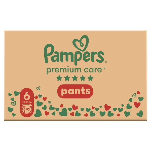 Pampers Premium Care Bugyipelenka, Méret: 6, 93 db, 13kg-19kg termékhez kapcsolódó kép