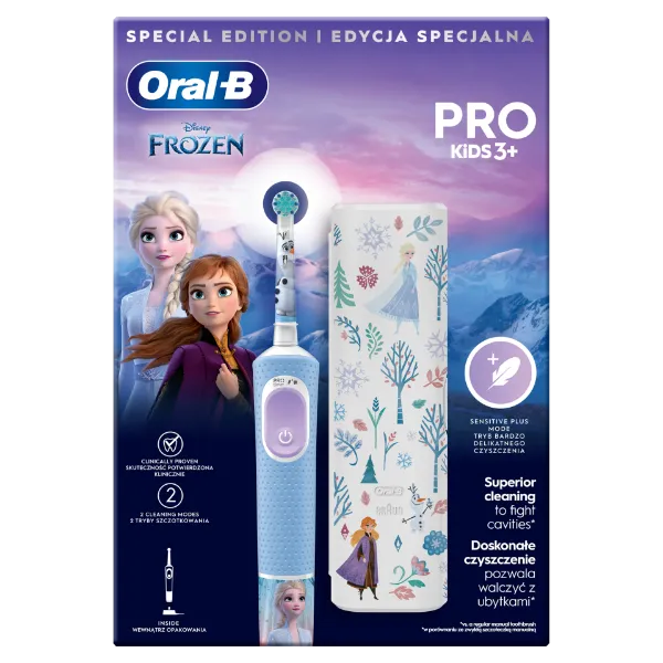 Oral-B Pro Kids Jégvarázs Elektromos Fogkefe Braun Tervezéssel termékhez kapcsolódó kép