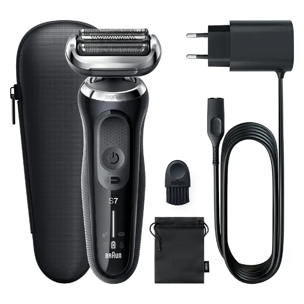 Braun 71-N1000S Wet&Dry borotva, utazótokkal, Fekete termékhez kapcsolódó kép