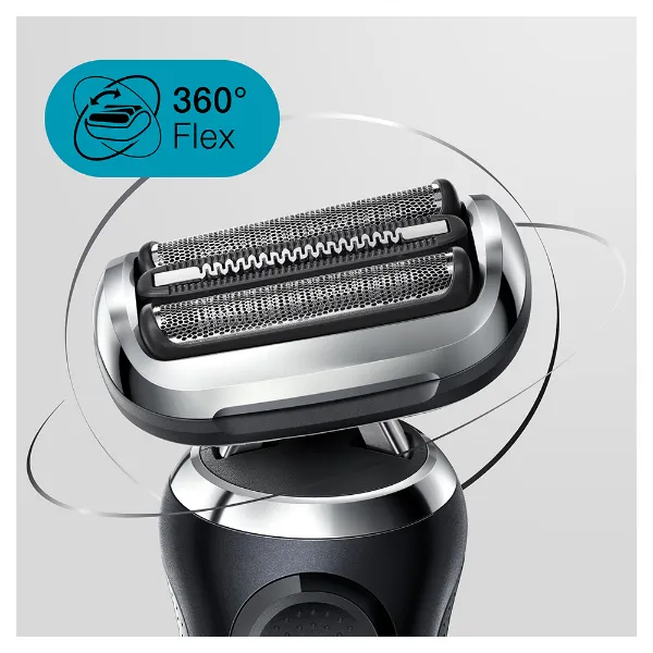 Braun 71-N1000S Wet&Dry borotva, utazótokkal, Fekete termékhez kapcsolódó kép