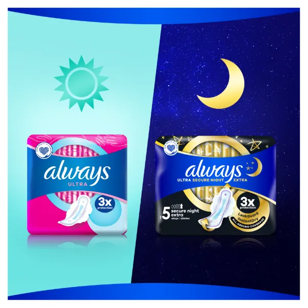 Always Ultra Super (2-es méret) Szárnyas Egészségügyi Betét, 16 Db termékhez kapcsolódó kép