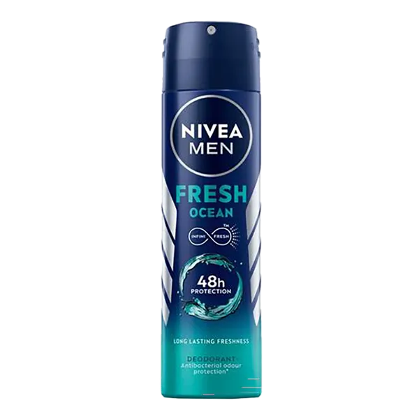 Nivea deo spray men 150 ml Fresh Ocean termékhez kapcsolódó kép