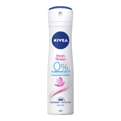 Nivea deo spray women 150 ml Fresh Flower 0% termékhez kapcsolódó kép