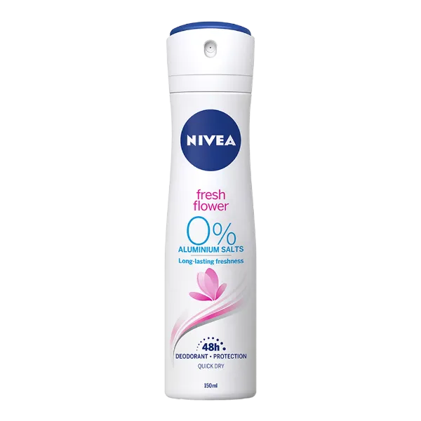 Nivea deo spray women 150 ml Fresh Flower 0% termékhez kapcsolódó kép