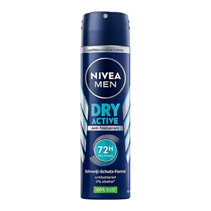 Nivea deo spray men 150ml Dry Active termékhez kapcsolódó kép