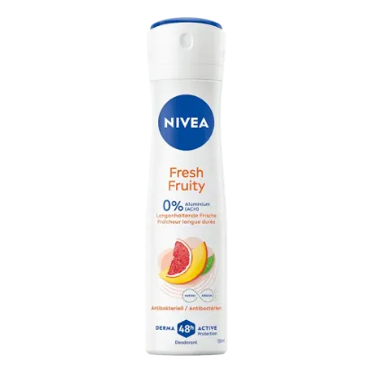 Nivea deo spray women 150 ml Fresh Fruity 0% Aluminium termékhez kapcsolódó kép