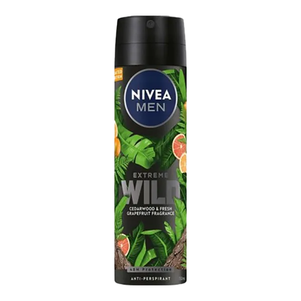 Nivea deo spray men 150 ml Extreme Wild termékhez kapcsolódó kép
