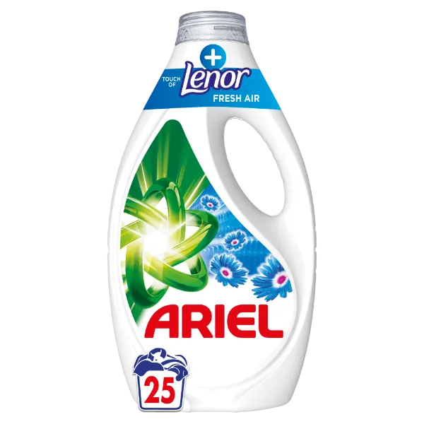 Ariel Folyékony Mosószer, 25 Mosáshoz, + Touch Of Lenor Fresh Air termékhez kapcsolódó kép