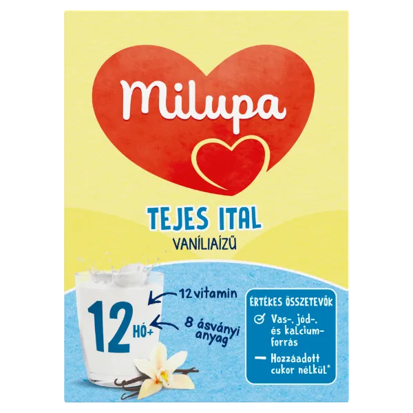 Milupa vaníliaízű tejes ital 12 hó+  500g termékhez kapcsolódó kép