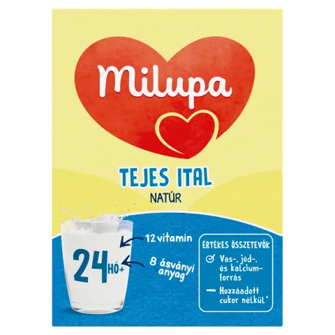 Milupa natúr tejes ital 24 hó+ 500 g termékhez kapcsolódó kép