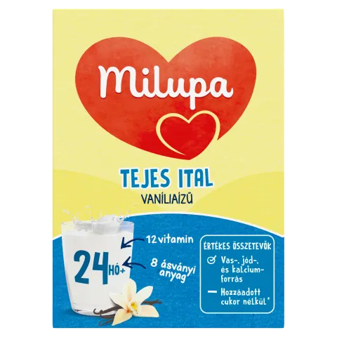 Milupa vaníliaízű tejes ital 24 hó+ 500g termékhez kapcsolódó kép