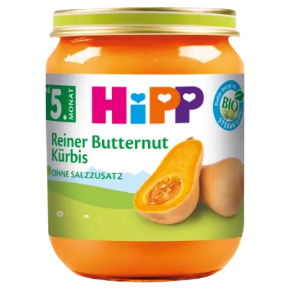 HiPP bio sütőtok főzelék a babának 4 hó+ 125 g termékhez kapcsolódó kép