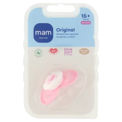 MAM Original szilikon cumi 16+ hónap termékhez kapcsolódó kép