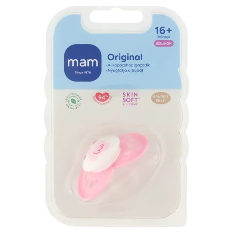 MAM Original szilikon cumi 16+ hónap termékhez kapcsolódó kép