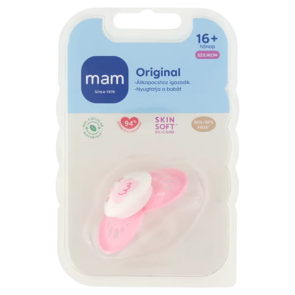 MAM Original szilikon cumi 16+ hónap termékhez kapcsolódó kép