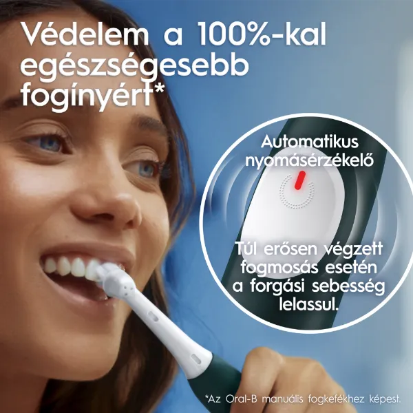 Oral-B iO 2 Elektromos Fogkefe, Erdőzöld termékhez kapcsolódó kép