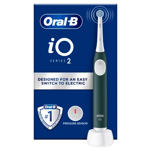Oral-B iO 2 Elektromos Fogkefe, Erdőzöld termékhez kapcsolódó kép