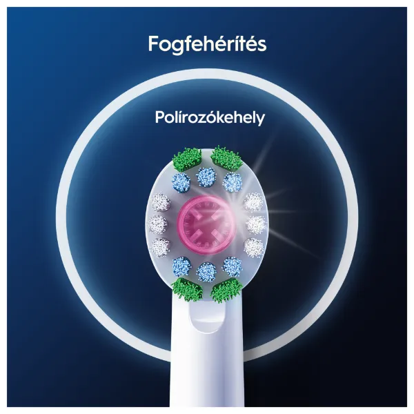 Oral-B Pro 3D White Fogkefefejek, 4 db termékhez kapcsolódó kép