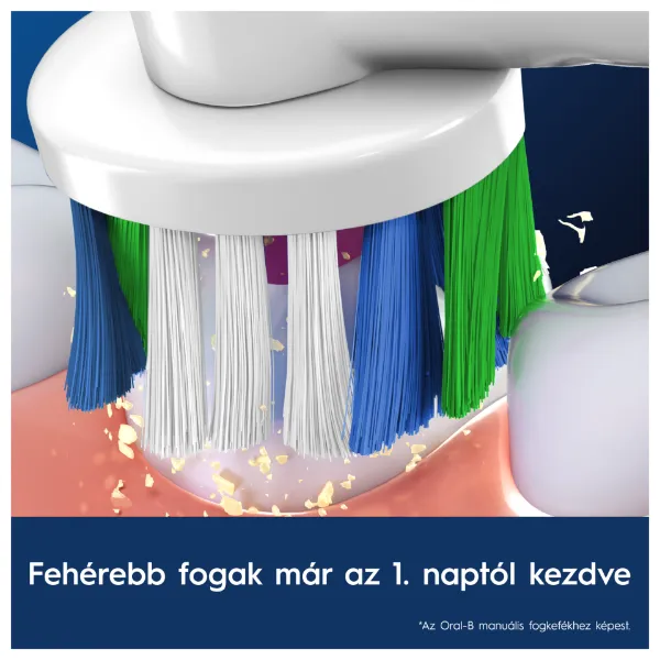 Oral-B Pro 3D White Fogkefefejek, 4 db termékhez kapcsolódó kép