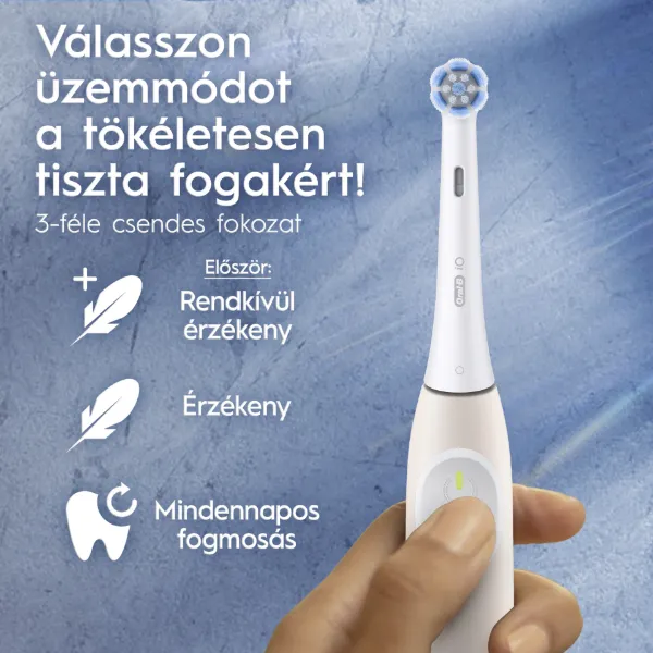 Oral-B iO 2 Elektromos Fogkefe, Világos Rózsaszín termékhez kapcsolódó kép