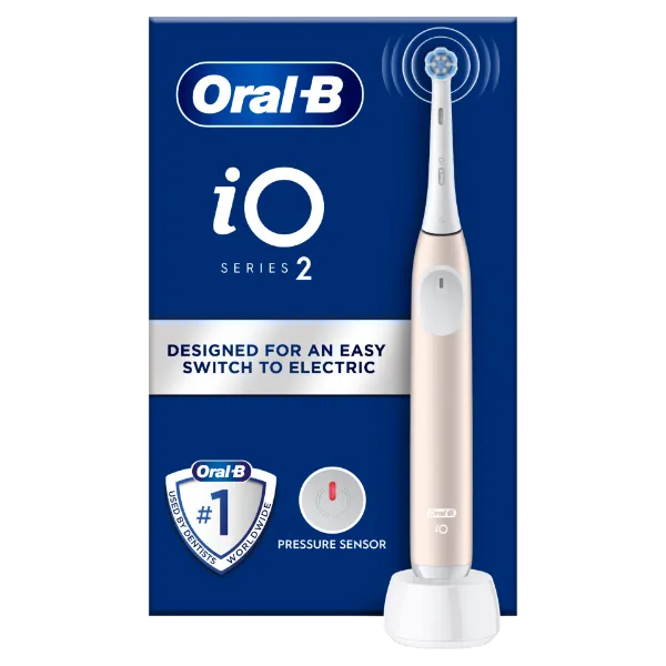 Oral-B iO 2 Elektromos Fogkefe, Világos Rózsaszín termékhez kapcsolódó kép