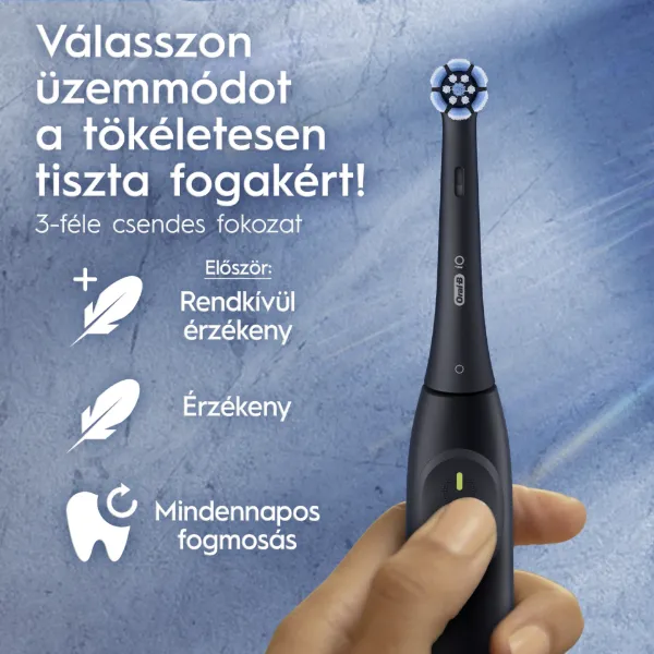 Oral-B iO 2 Elektromos Fogkefe, Éjfekete termékhez kapcsolódó kép