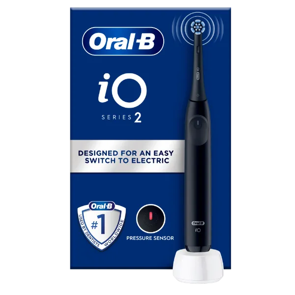Oral-B iO 2 Elektromos Fogkefe, Éjfekete termékhez kapcsolódó kép