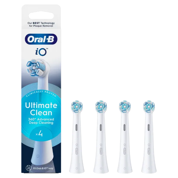 Oral-B iO Series Ultimate Clean, Eredeti Fogkefefej, CrissCross Sörték, 4 termékhez kapcsolódó kép