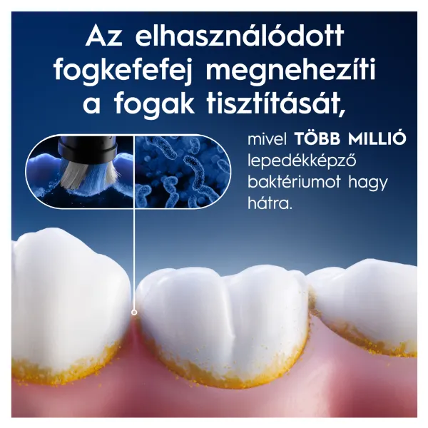Oral-B iO Series Ultimate Clean, Eredeti Fogkefefej, CrissCross Sörték, 4 termékhez kapcsolódó kép