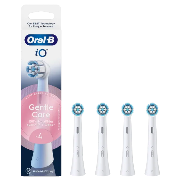 Oral-B iO Series Gentle Care, Eredeti Fogkefefej, Érzékeny Fogínyhez, 4 termékhez kapcsolódó kép