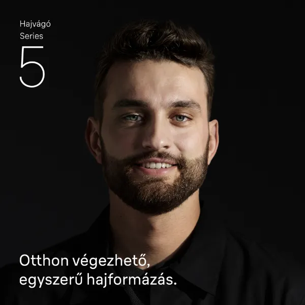 Braun Series 5 Hajvágó,+3 Formázóeszköz, 17 Hosszbeállítás, HC5530 termékhez kapcsolódó kép