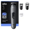 Braun Series 3 4 az 1-ben Formázókészlet, Éles Penge, 14 Hosszbeállítás, AIO3500, Szürke termékhez kapcsolódó kép