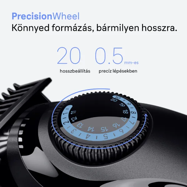 Braun Series 3 Szakállvágó, +2 Formázóeszköz, 20 Hosszbeállítás, Éles Pengék, BT3500, Fekete termékhez kapcsolódó kép