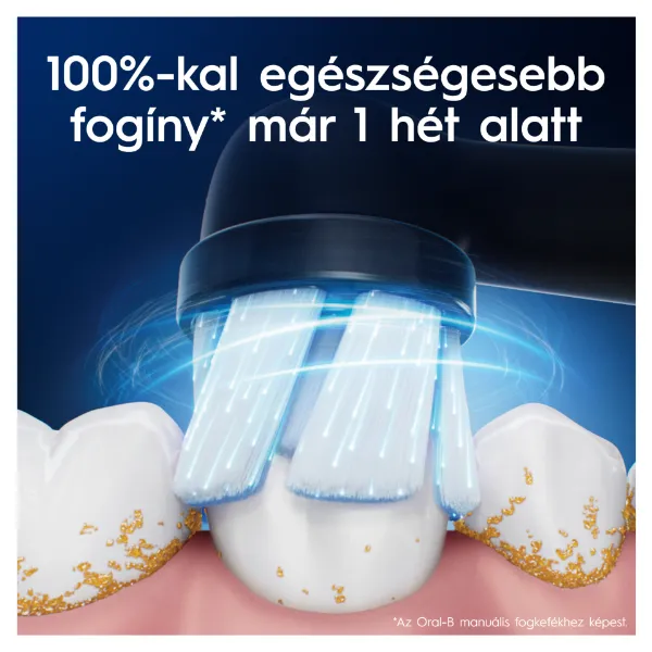 Oral-B iO Series Gentle Care, Fekete, Eredeti Fogkefefej, Érzékeny Fogínyhez, 4 termékhez kapcsolódó kép