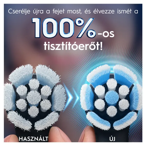 Oral-B iO Series Gentle Care, Fekete, Eredeti Fogkefefej, Érzékeny Fogínyhez, 4 termékhez kapcsolódó kép