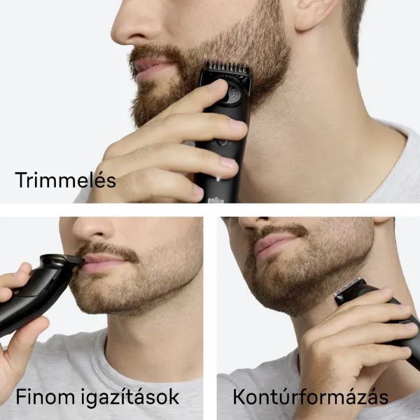 Braun Series 5 Szakállvágó, +4 Formázóeszköz, 40 Hosszbeállítás, Éles Pengék, BT5520, Fekete termékhez kapcsolódó kép