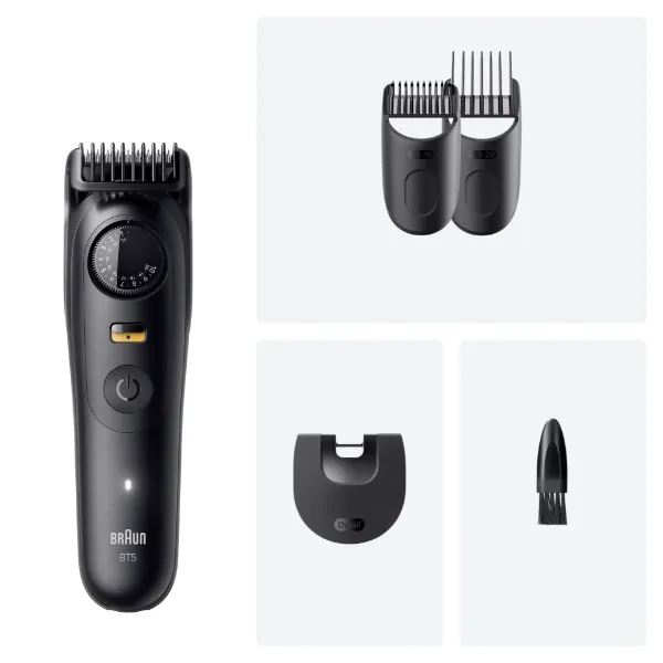 Braun Series 5 Szakállvágó, +4 Formázóeszköz, 40 Hosszbeállítás, Éles Pengék, BT5520, Fekete termékhez kapcsolódó kép