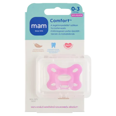 MAM Comfort 100% szilikon cumi 0-3 hónap termékhez kapcsolódó kép