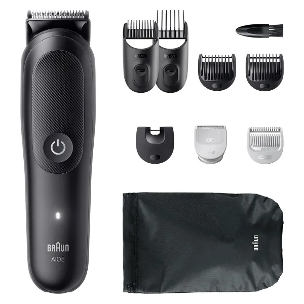 Braun Series 5 Multifunkciós Készlet, 9 az 1-ben Szőrtelenítő, Éles Penge, Testszőrnyírás, AIO5540 termékhez kapcsolódó kép