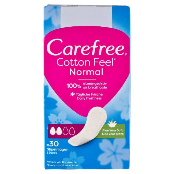 Carefree tisztasági betét Cotton Feel Aloe 30 db termékhez kapcsolódó kép