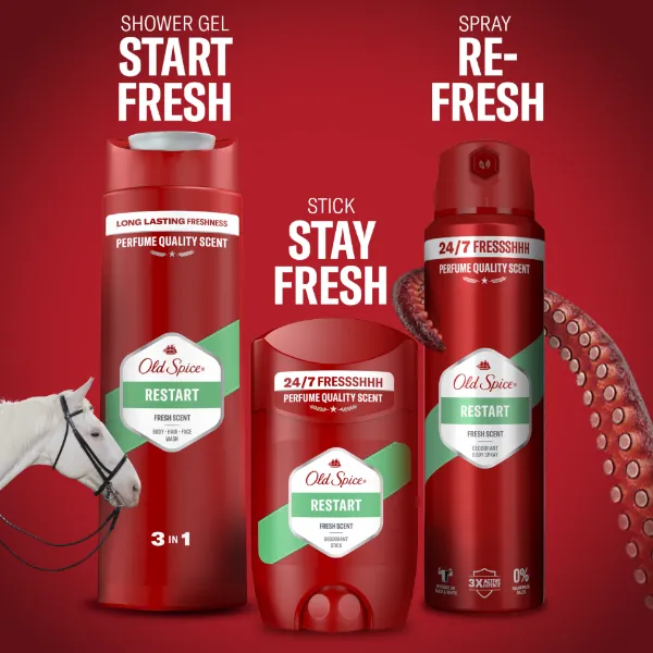 Old Spice Restart Deo Stift Férfiaknak , 50ml termékhez kapcsolódó kép