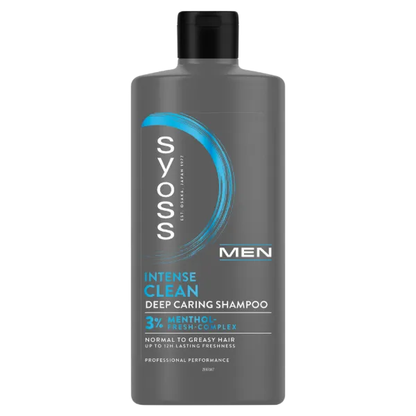 Syoss Men Intenzív Clean mélyápoló sampon 440 ml termékhez kapcsolódó kép