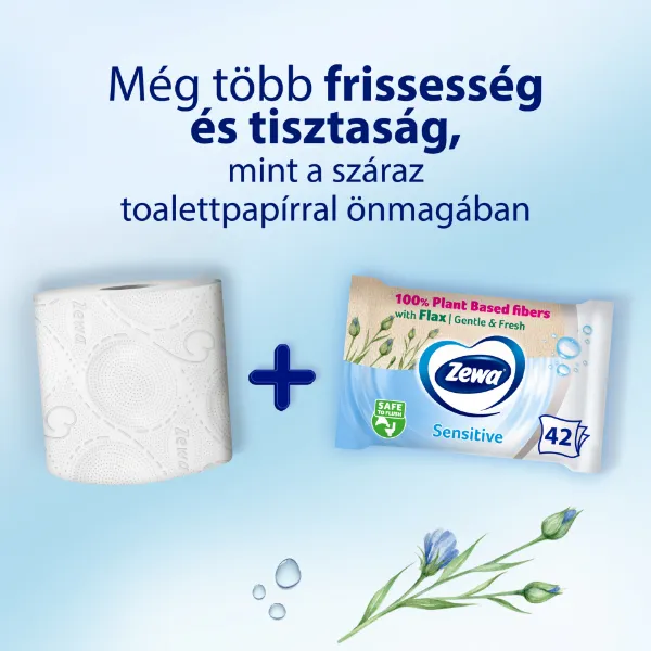 Zewa nedves toalettpapír 42 db termékhez kapcsolódó kép