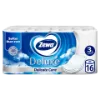 Zewa Deluxe Delicate Care toalettpapír 3 rétegű 16 tekercs termékhez kapcsolódó kép